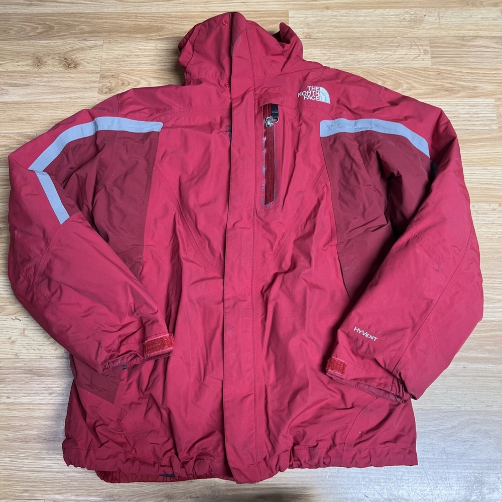 North Face Boys XL‎ 18-20 Hyvent Jacket With Removable Liner Jacket